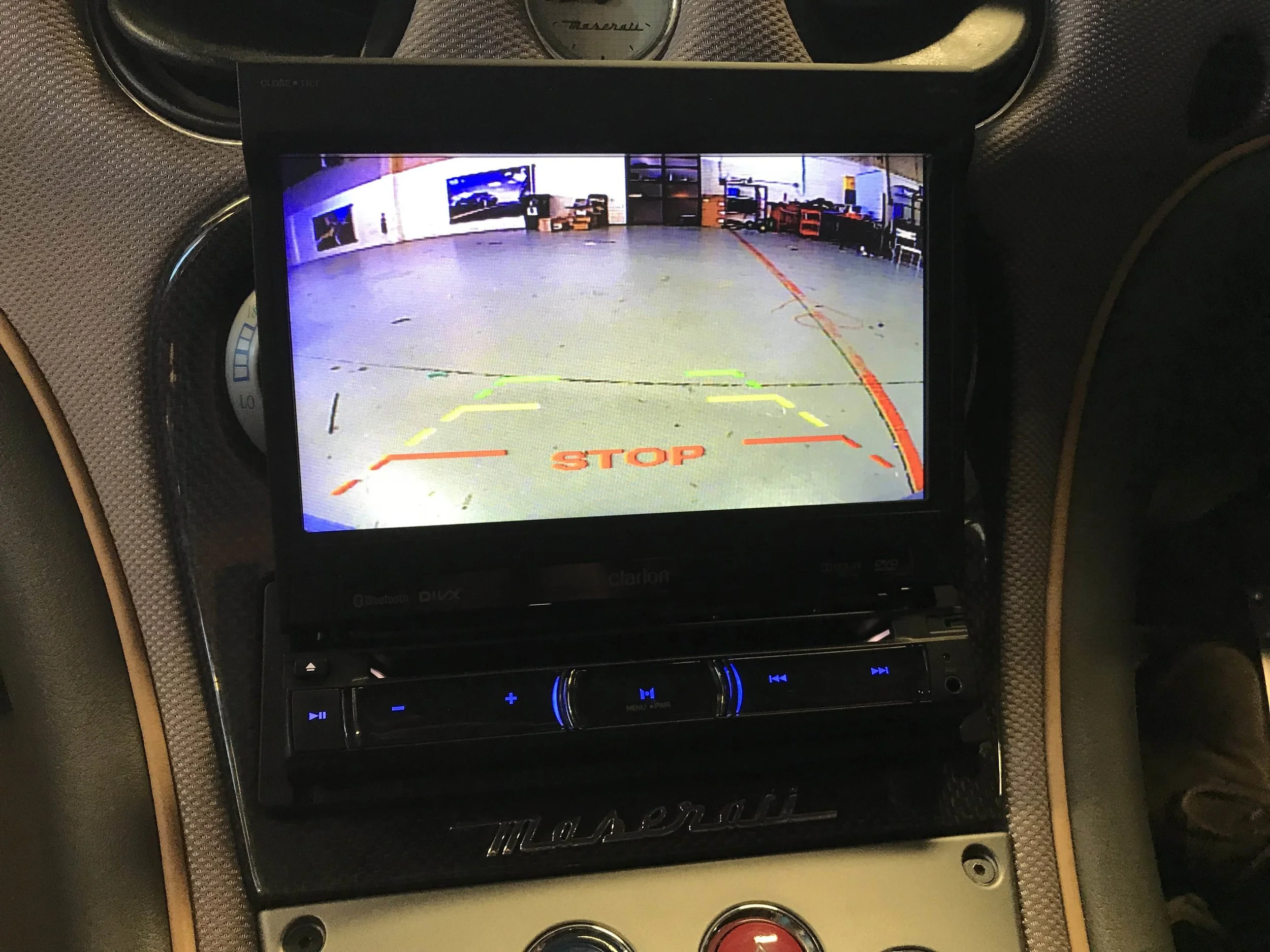 A crisp, clear picture, activated when the car goes into reverse