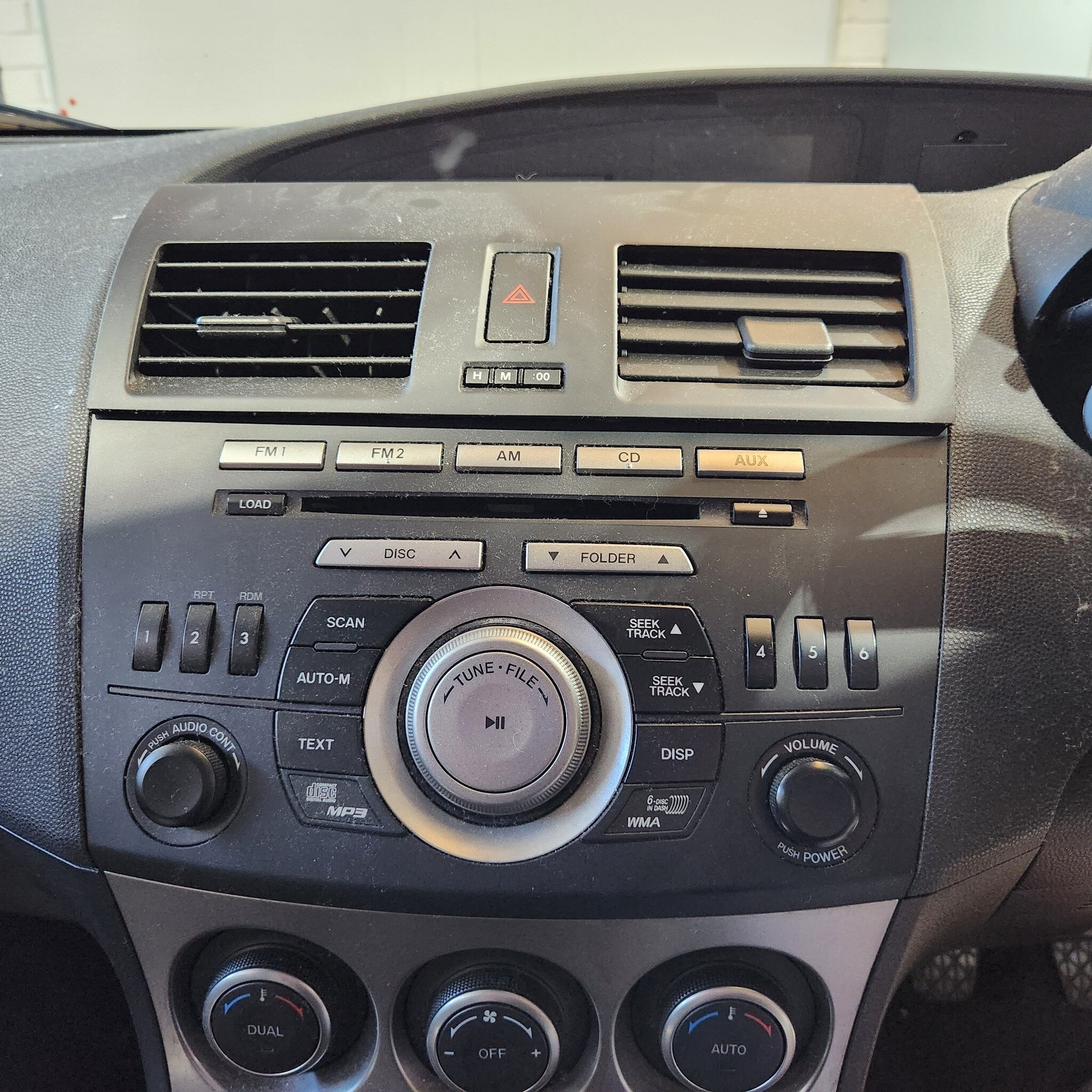 We don't just tackle prestige and performance here, and often we find that non-prestige cars are the most in need of some AIS attention. This Mazda 3 is a great example, as the radio looked (and worked) like it was from the early 90s, letting down wh