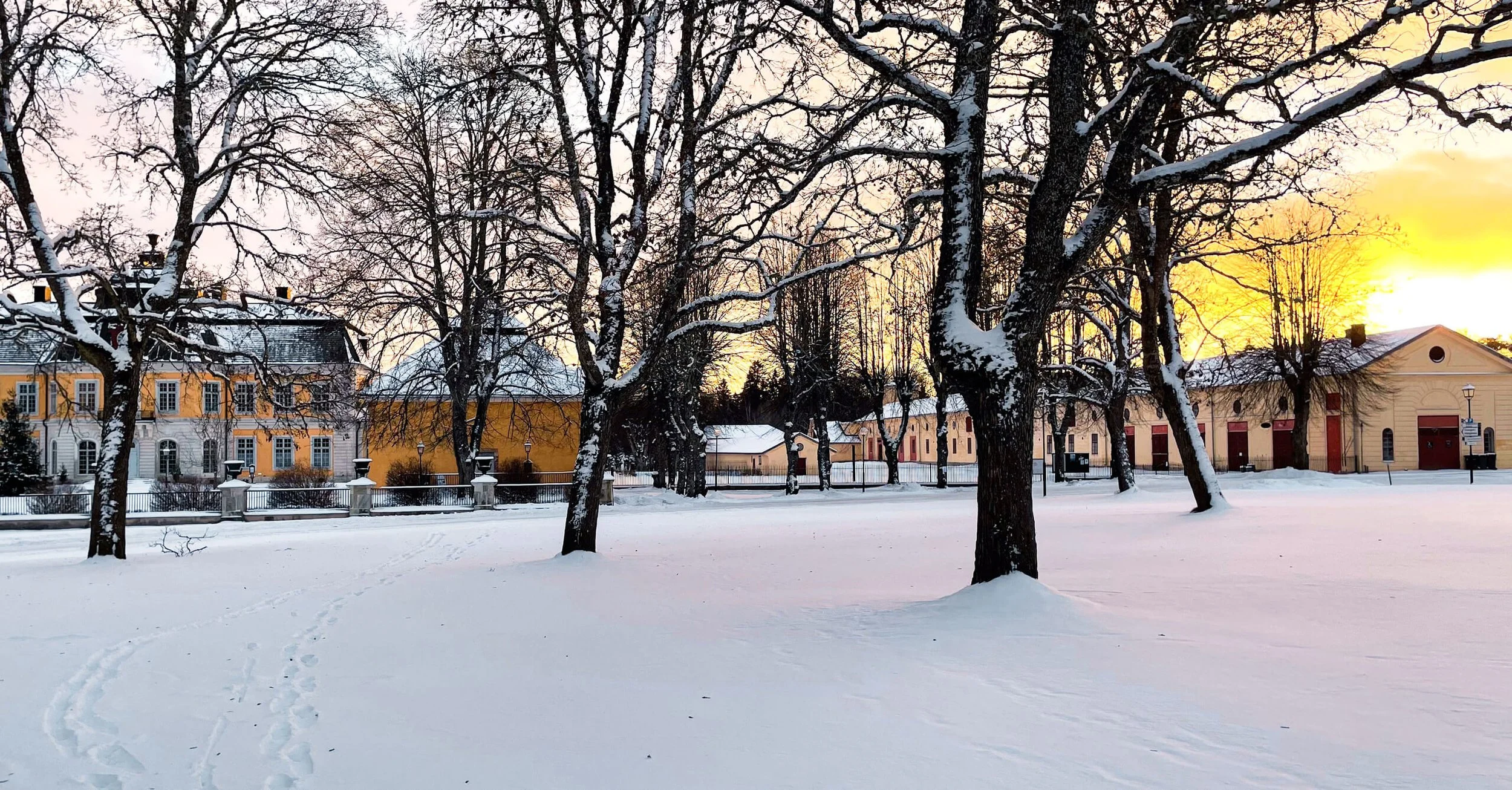 Österbybruk om vintern