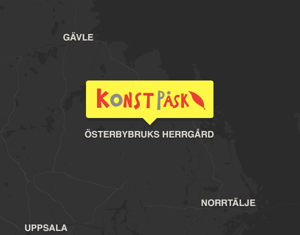 Konstpåsk på Österbybruks herrgård 2023