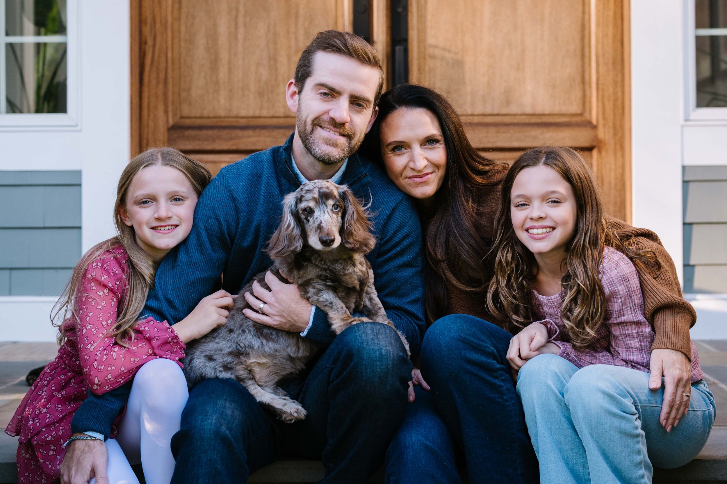 The fluffy family members