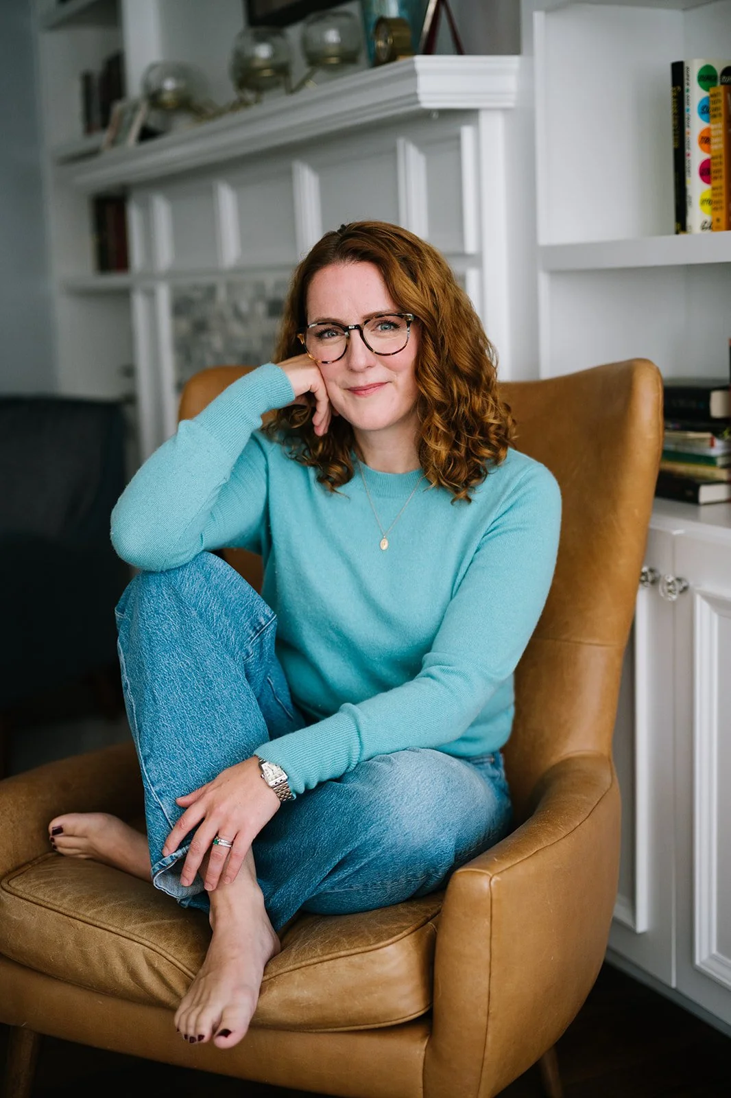 relaxed headshot photographer larchmont