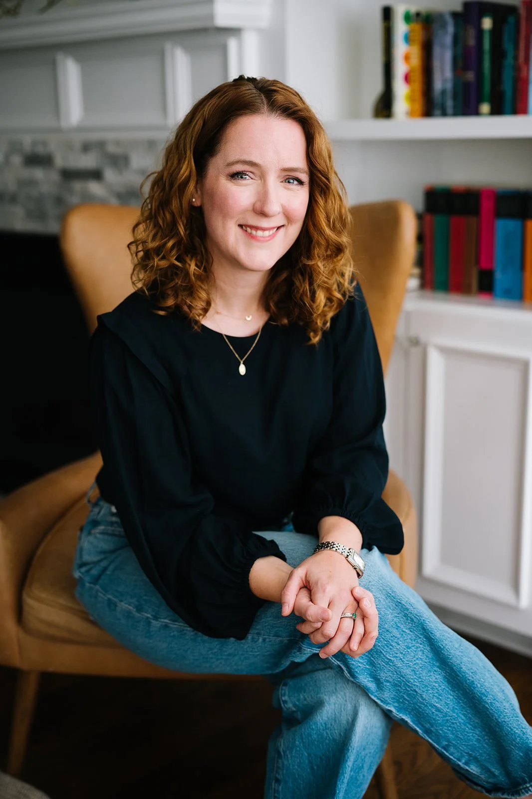 relaxed natural headshot photographer westchester ny