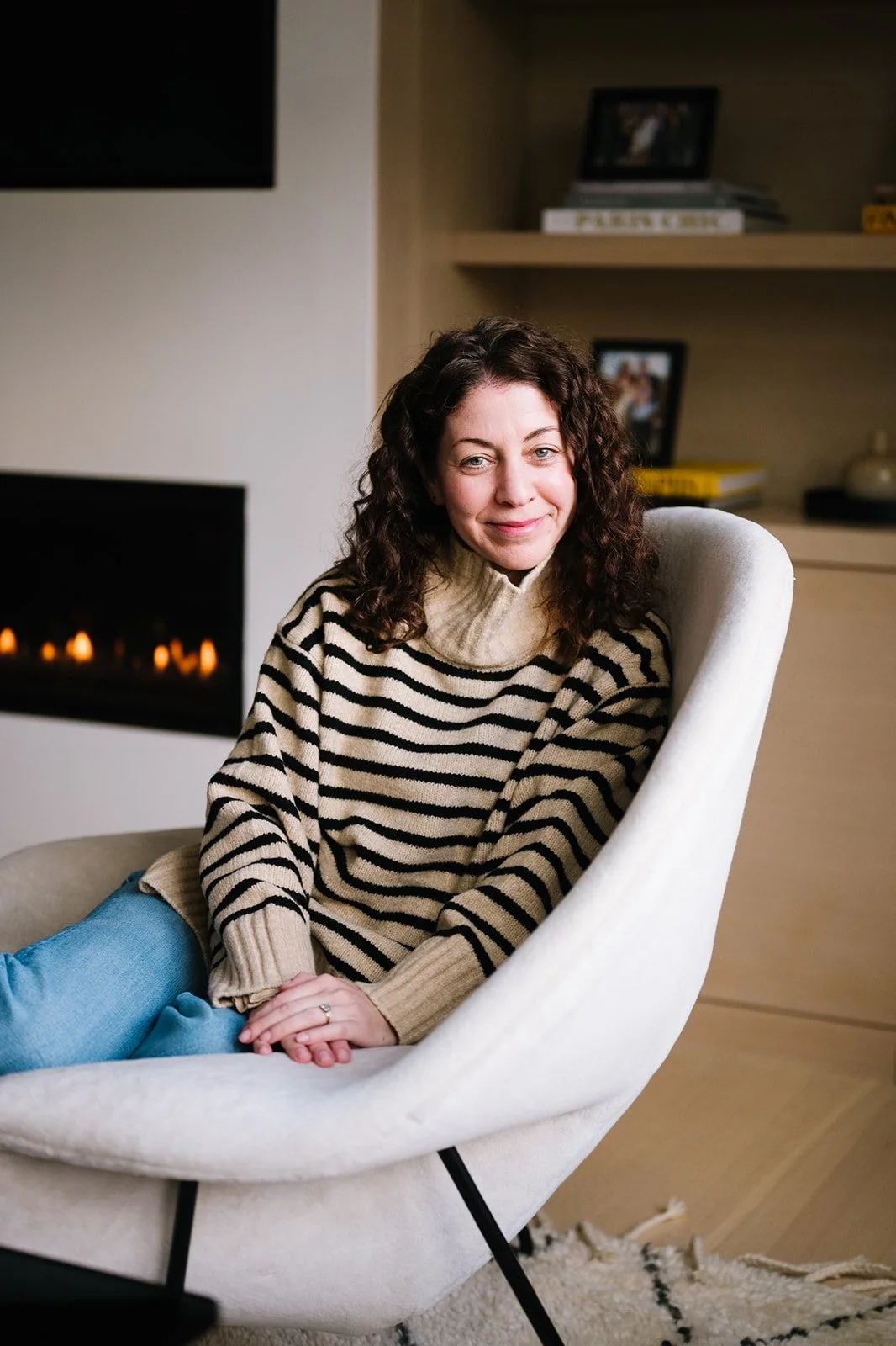 relaxed real estate photography headshot