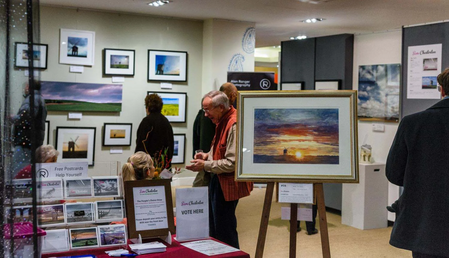 Private Viewing save chesteron art exhibition