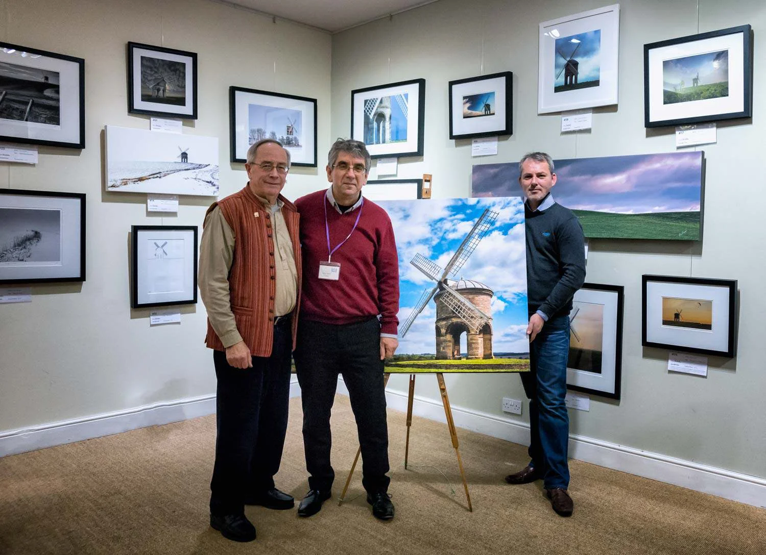 From Left: Peter Reading, Gerry Smith and Alan Ranger