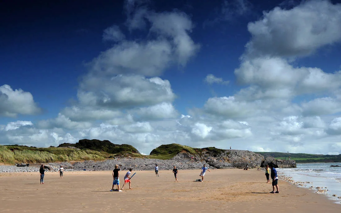 commended - harry hunt - beach cricket