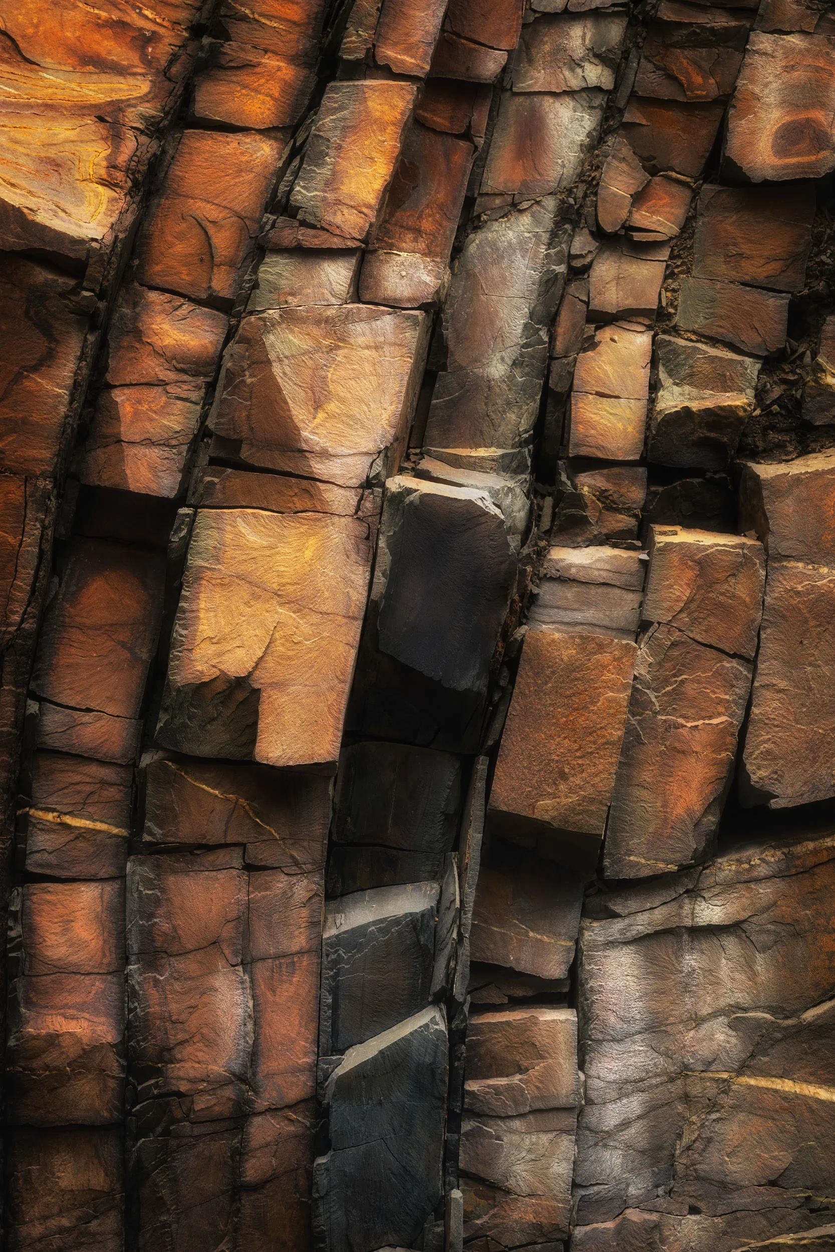 Rock Formations on the beach