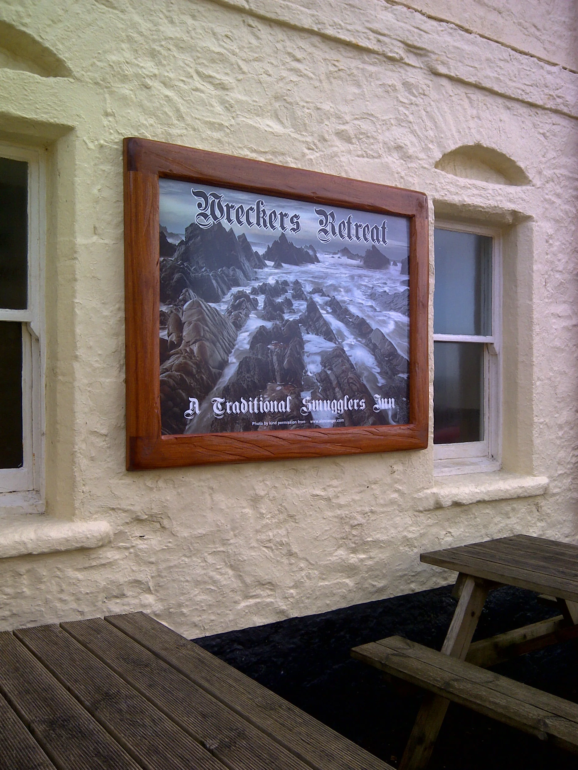 Pub Sign with my image taken in 2011