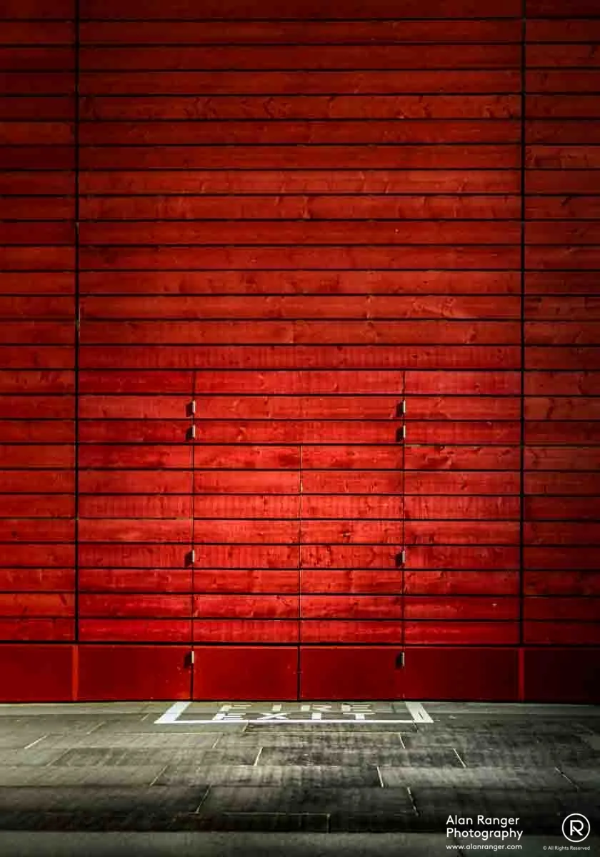 the fire exit