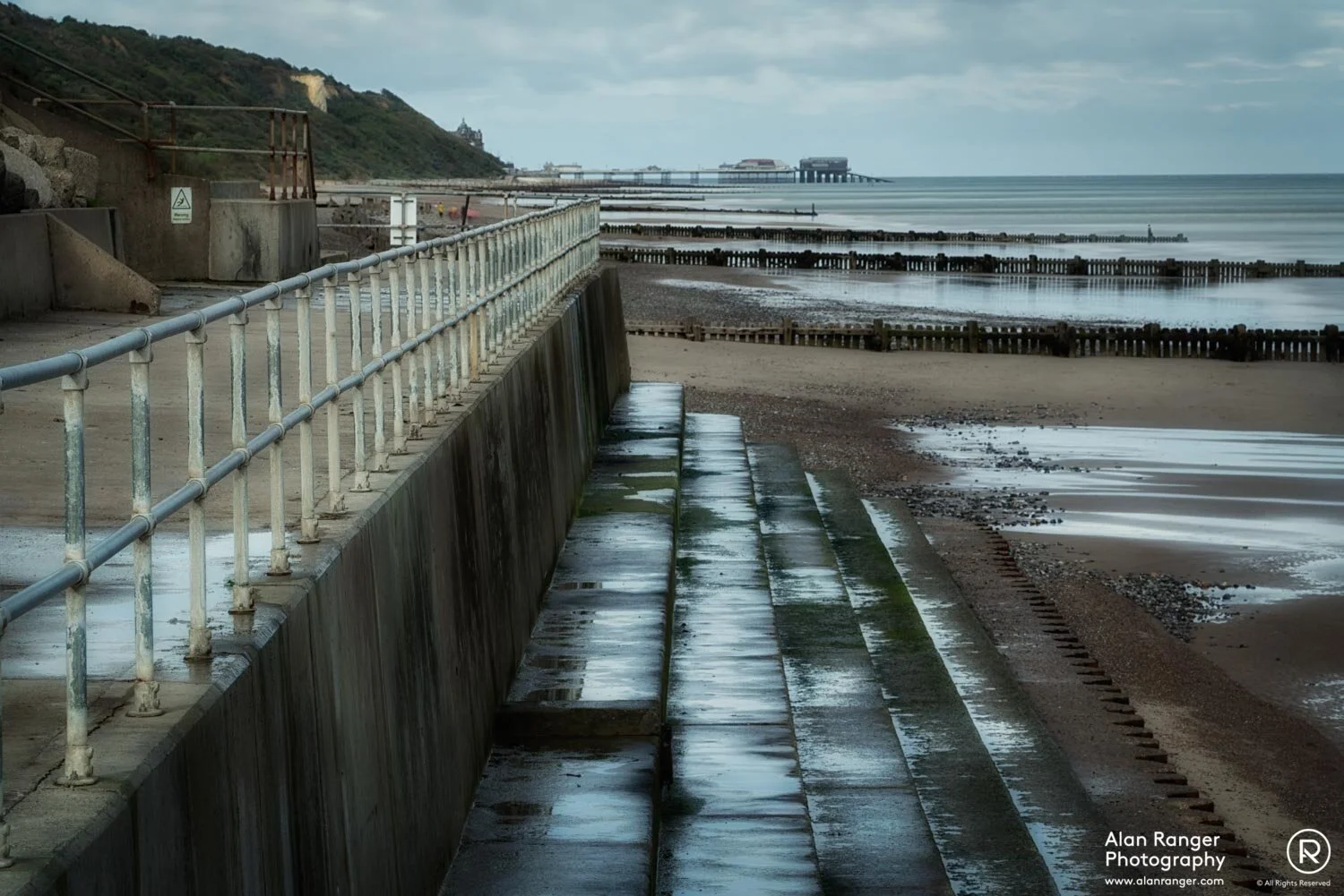 Overstrand looking towards Cromer Pier