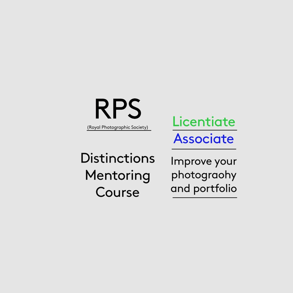 RPS Courses Mentoring Guidance on gaining a LRPS or ARPS