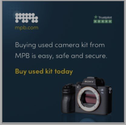 MPB - Used Camera Equipment