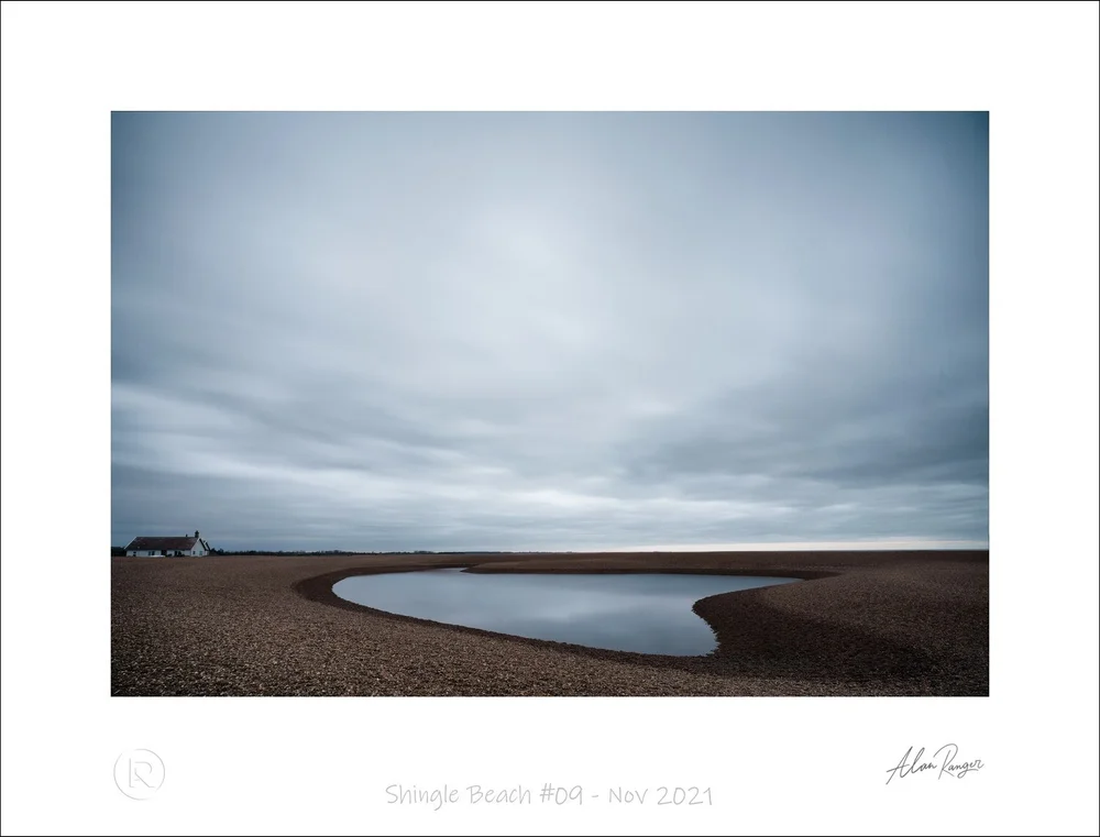 Shingle Beach detail refining form, texture and atmosphere