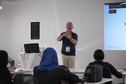 Alan Ranger speaking and teaching photography