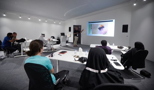 Hands-on staff photography training room, West Midlands