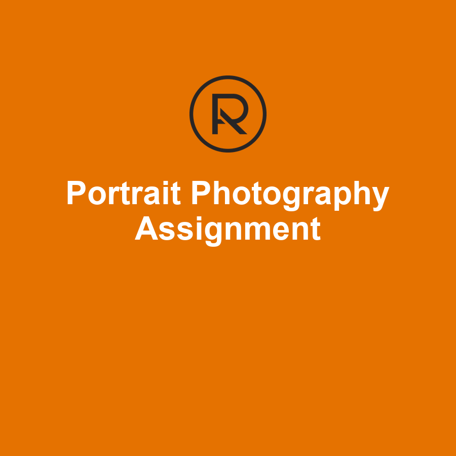 Portrait Photography Practice Assignment - Free Lesson