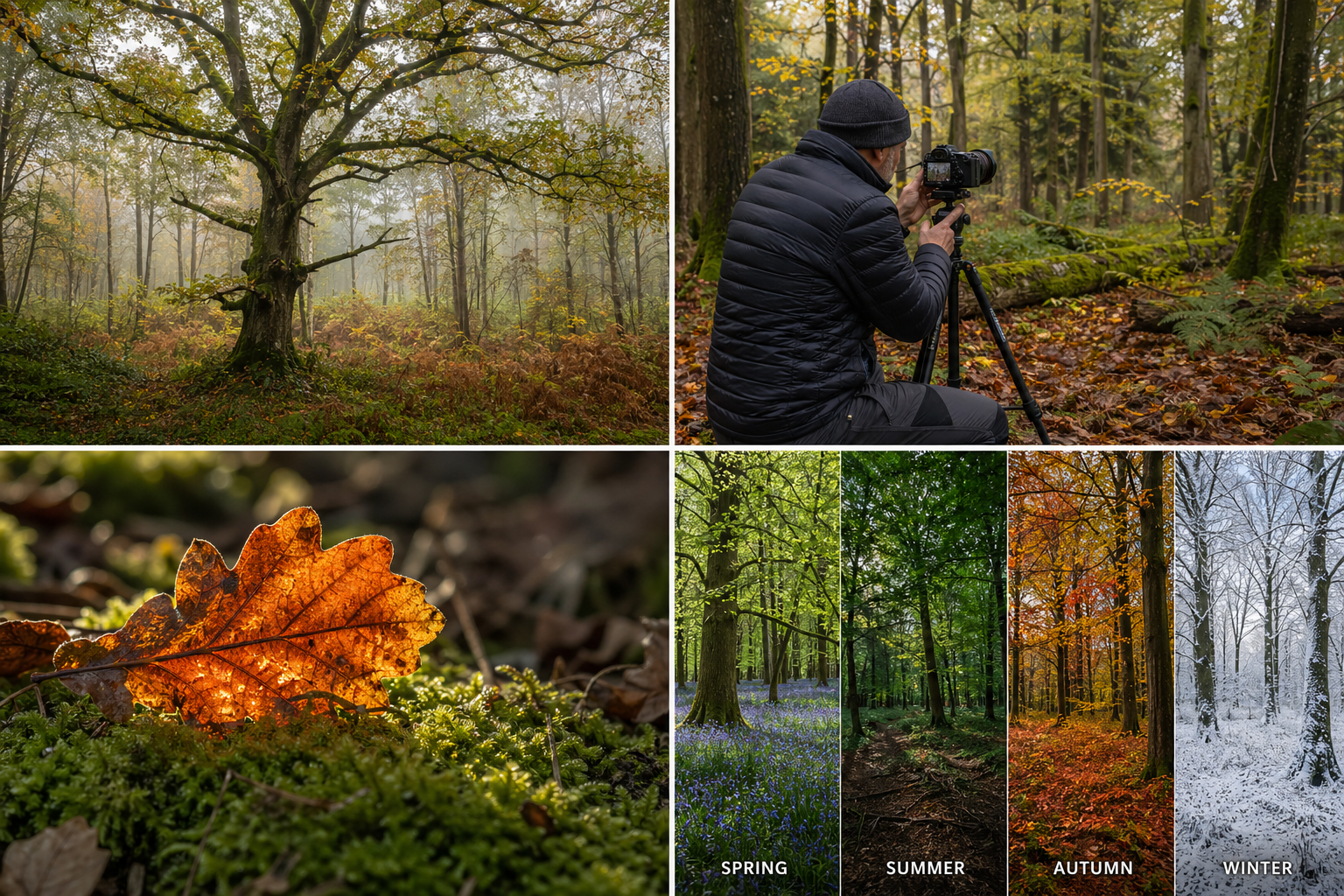 UK Woodland Photography: A Year-Round Practical Guide