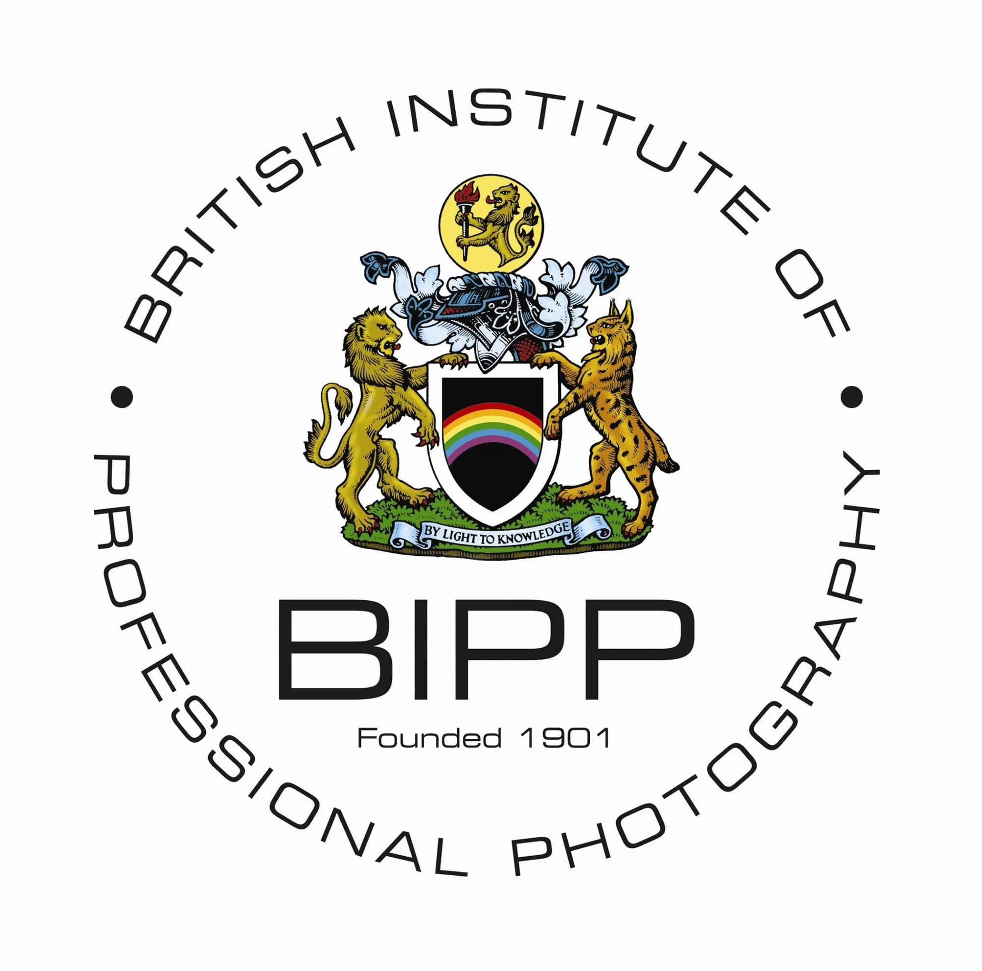 professional photographer -  BIPP crest