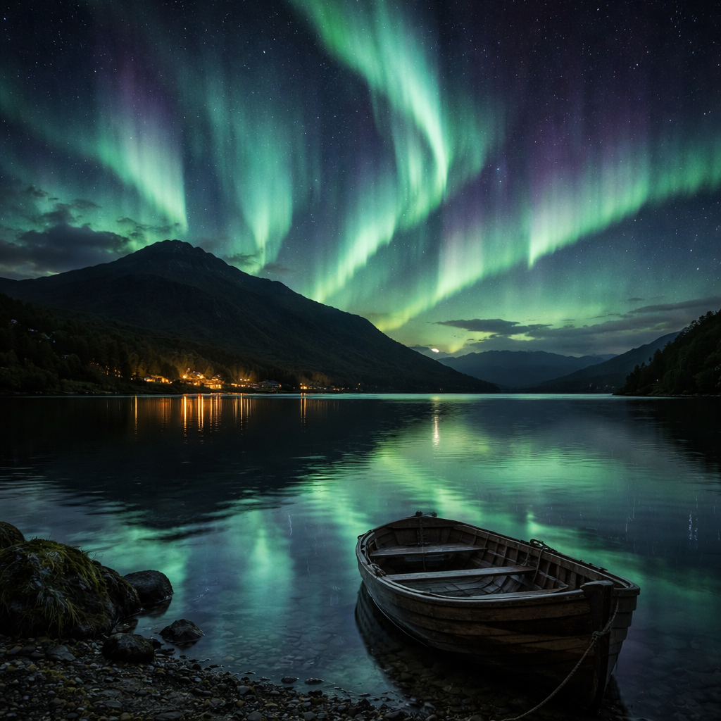 photograph northern lights