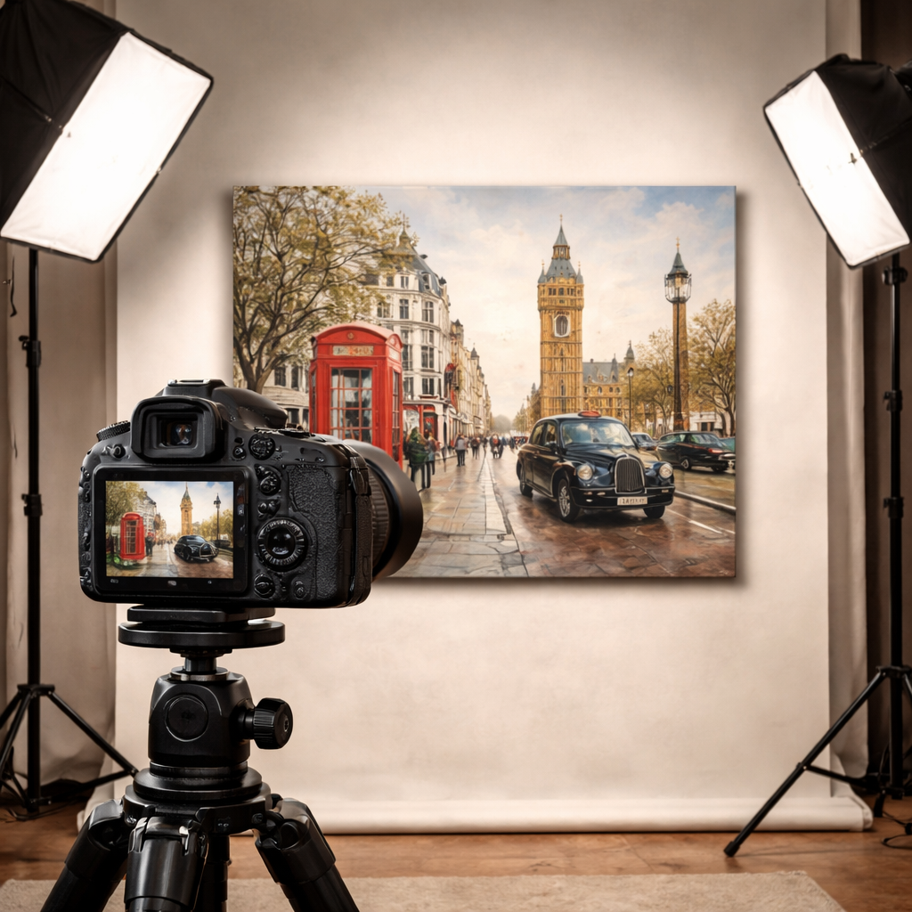 How to Photograph Artwork