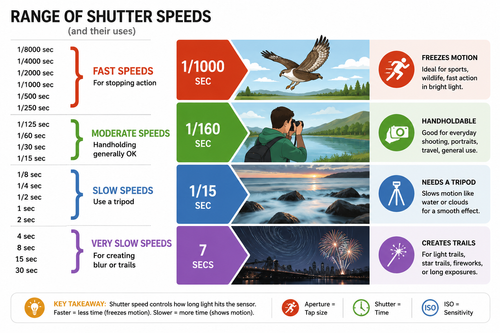 03 What is SHUTTER SPEED in photography: Guide for Beginners