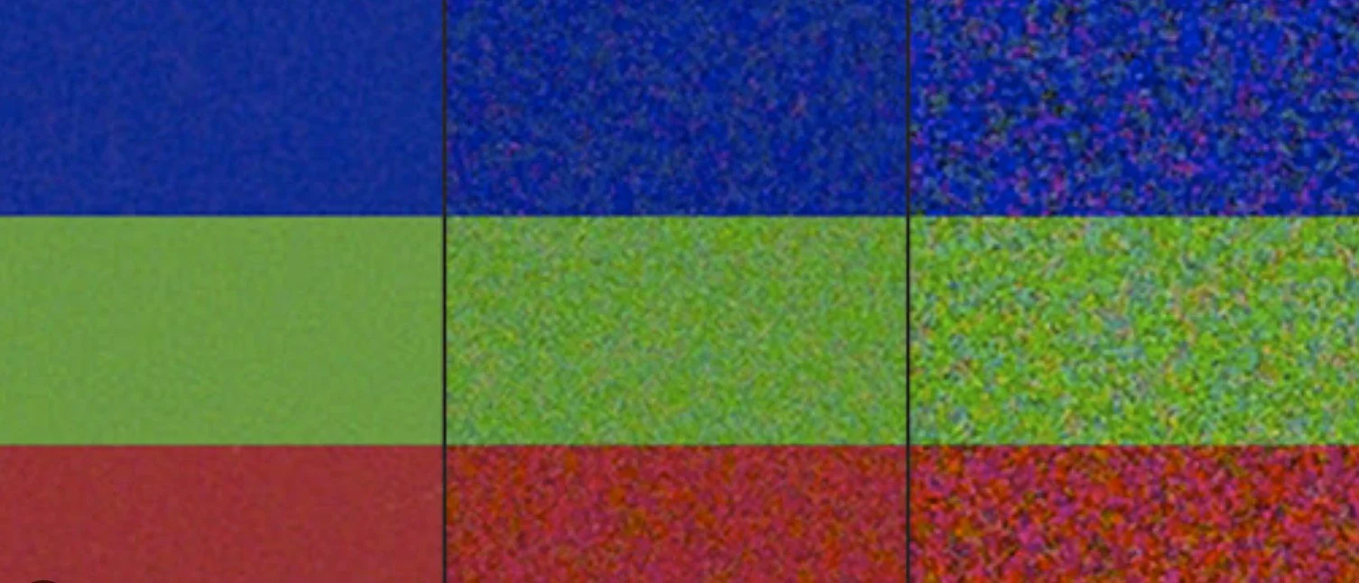 low ISO vs high ISO noise