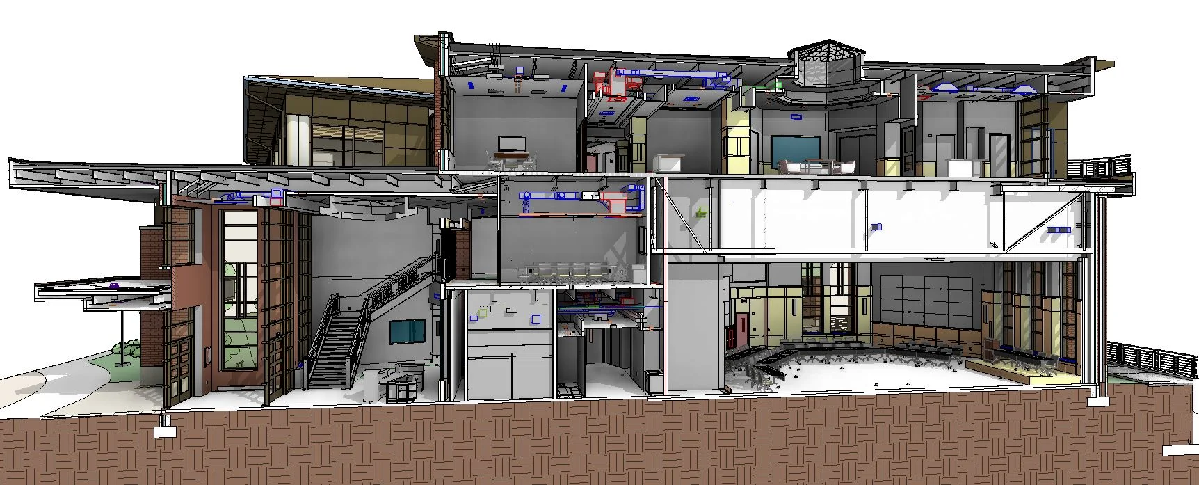 Unit B Longitudinal Section.JPG