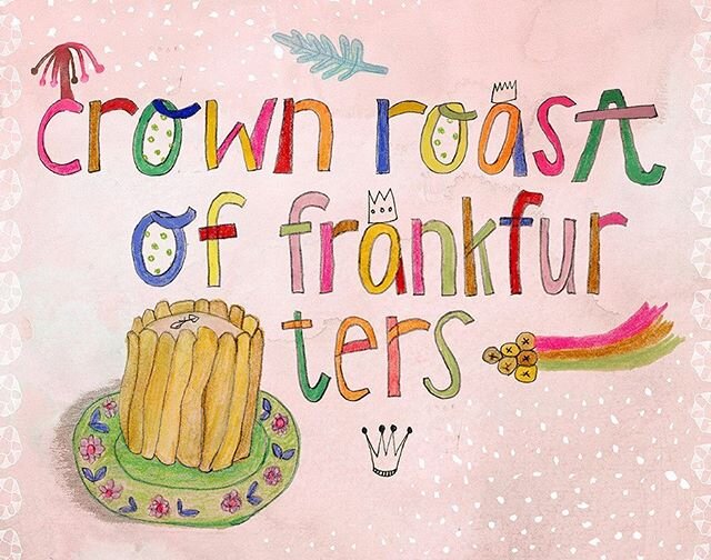 a nice crown roast of frankfurters. (lettering practice that has lodged this phrase on repeat in my brain.)
#lettering #crownroastoffrankfurters #coloredpencil #pencils #sketchbooking #artbeatclub #kickartebeatcourse