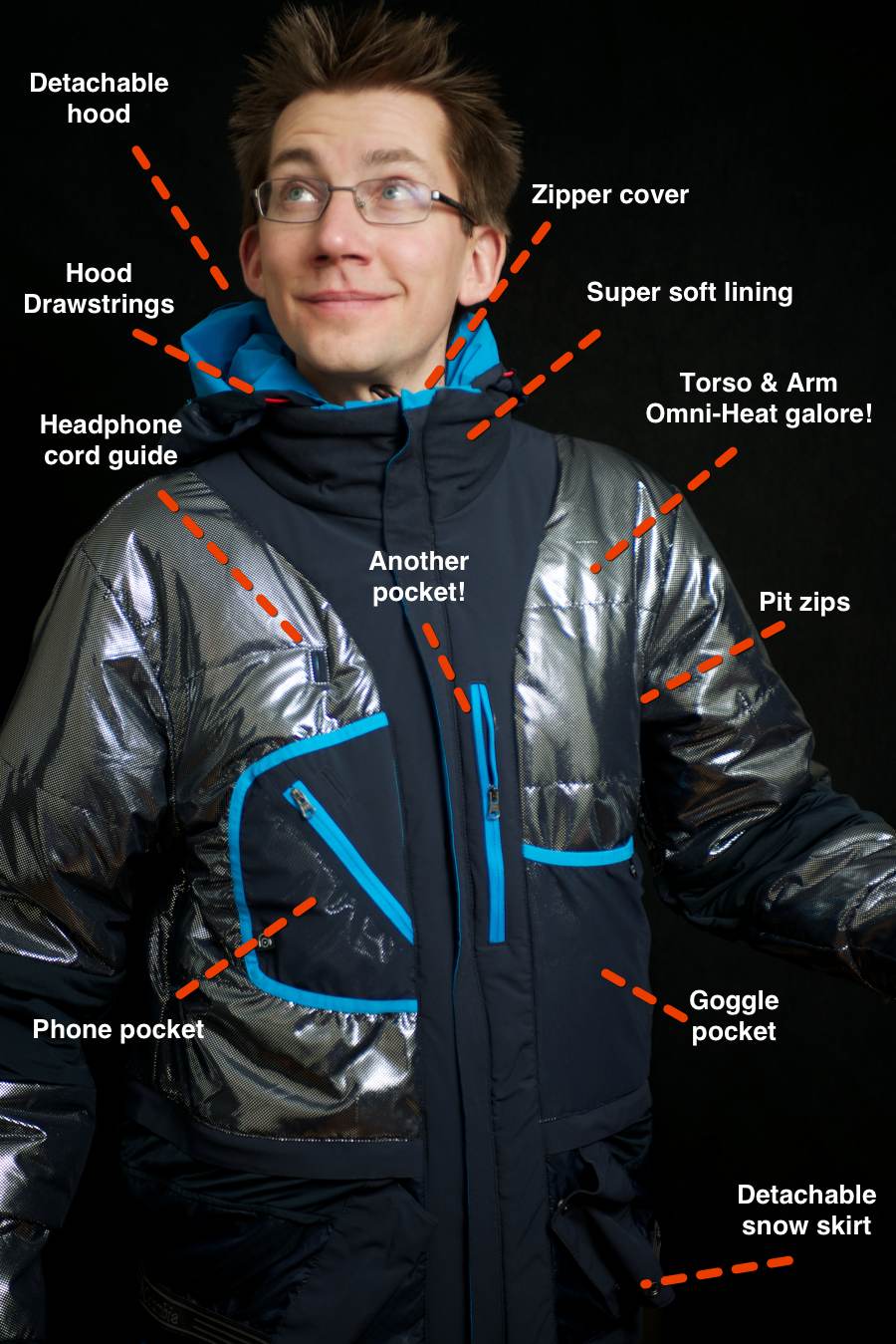 columbia jackets with inside pockets