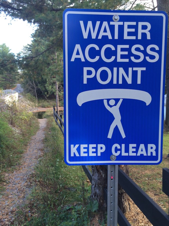 Friday Chuckle: Happiest Portage Sign You Will Ever See