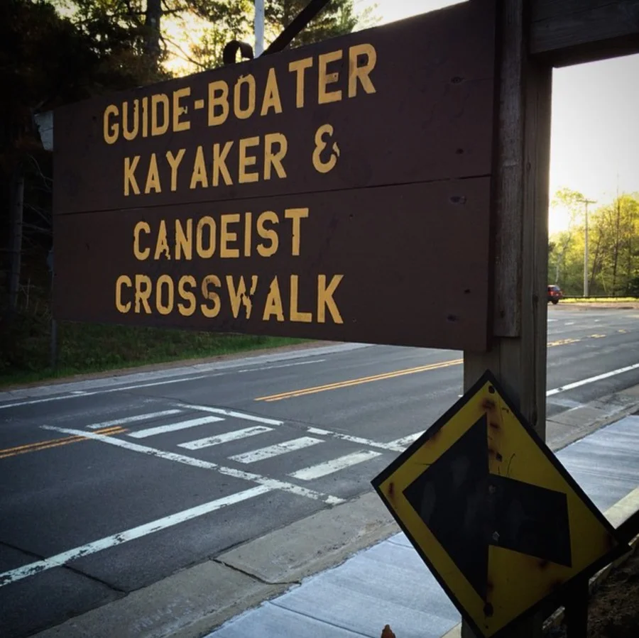 Snapshot: Canoeist Crosswalk