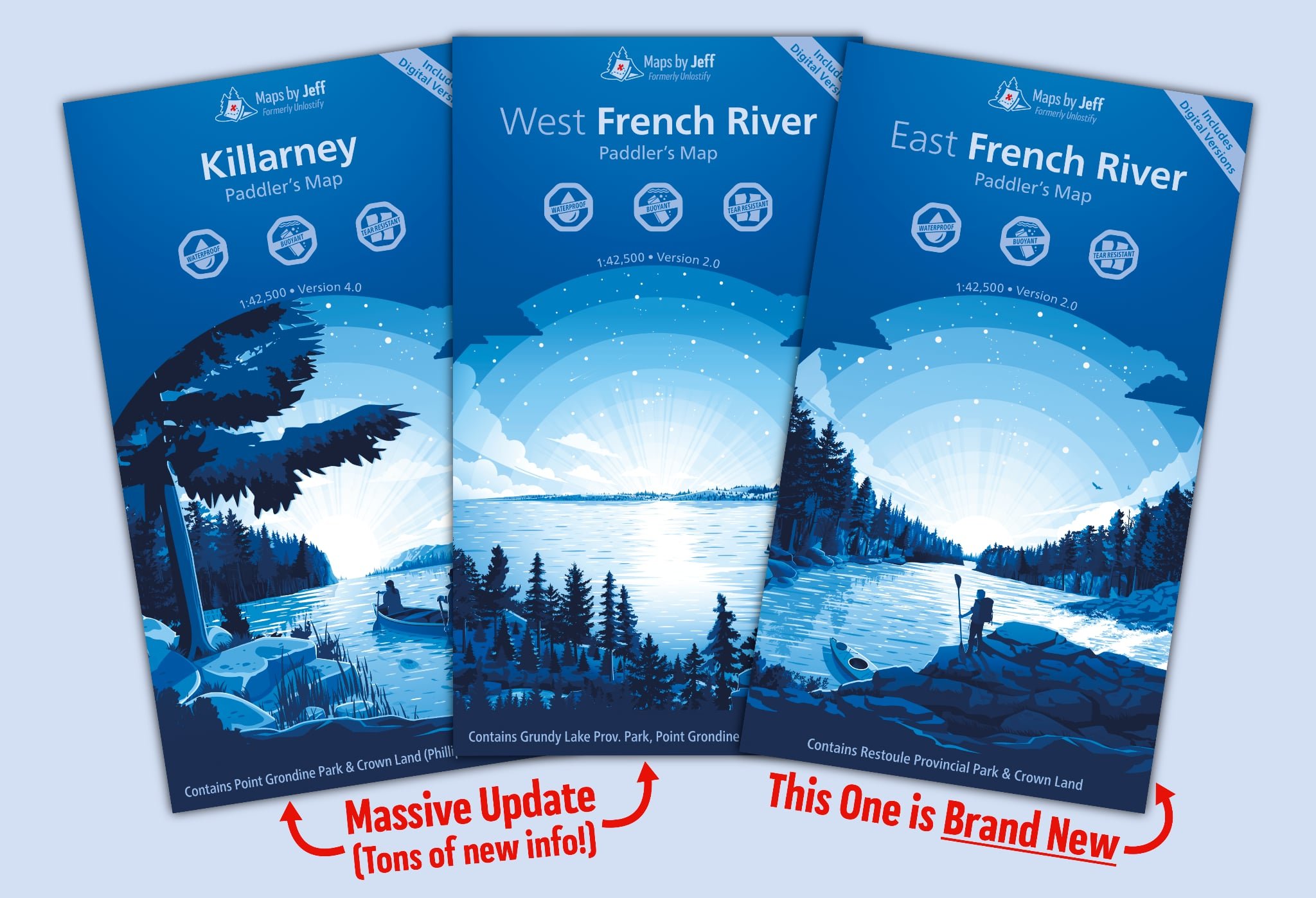Maps By Jeff Releases New Killarney & French River Maps