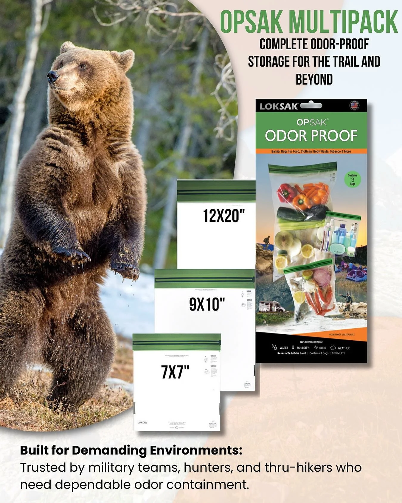 LOKSAK Now Has Smaller Odor Proof Bags