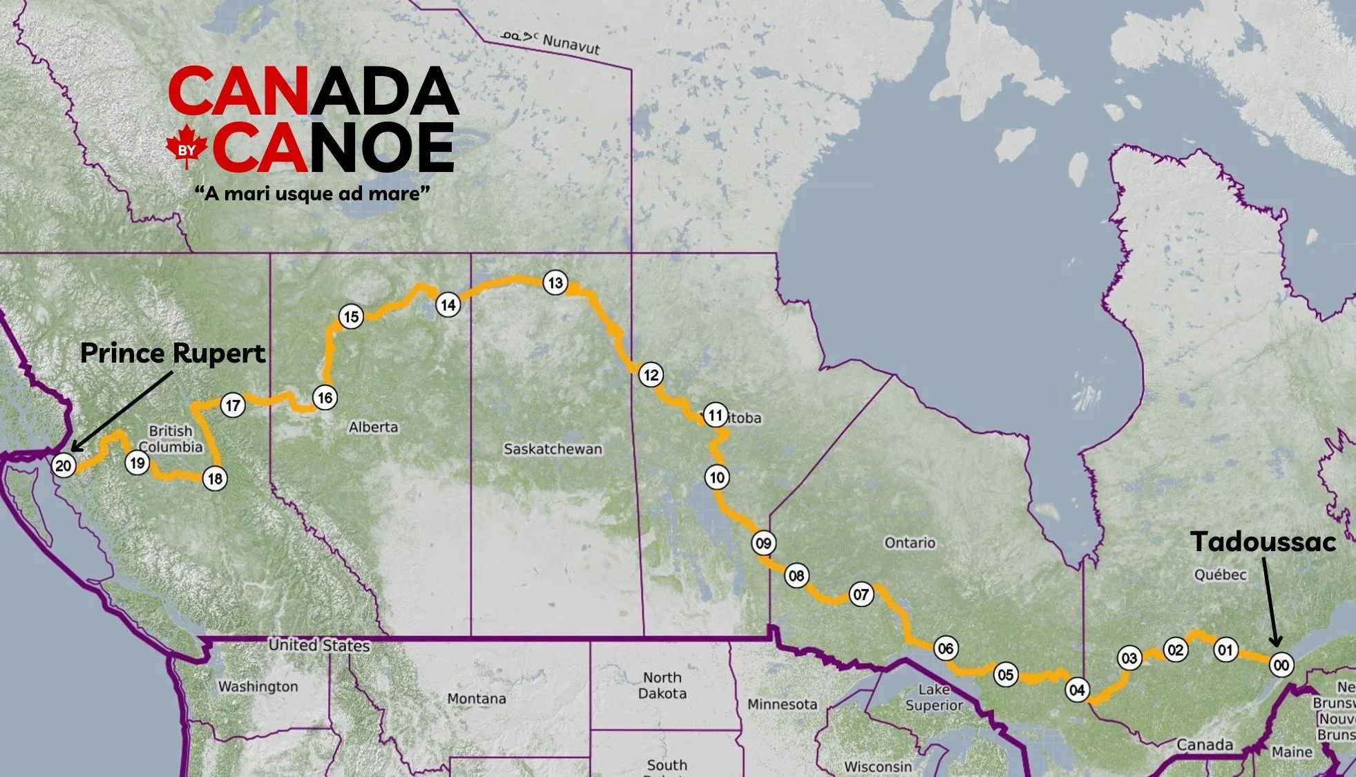 Three Friends Are Headed Across Canada By Canoe 