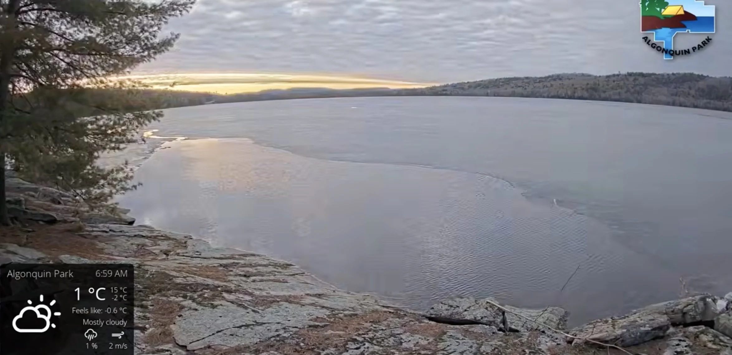Algonquin Ice-Out 2026
