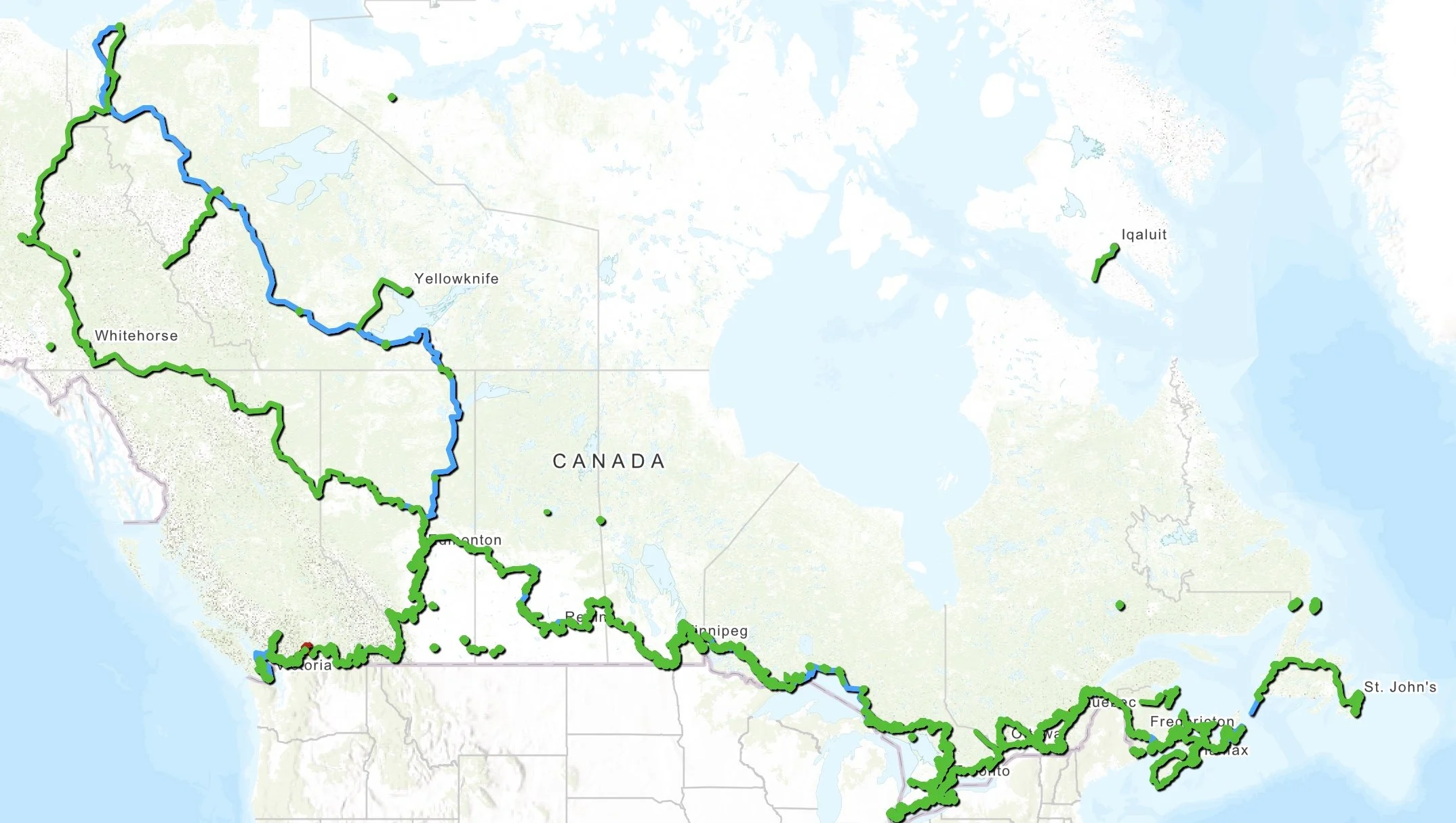 Trans Canada Trail State Of The Trail Sector Research Study