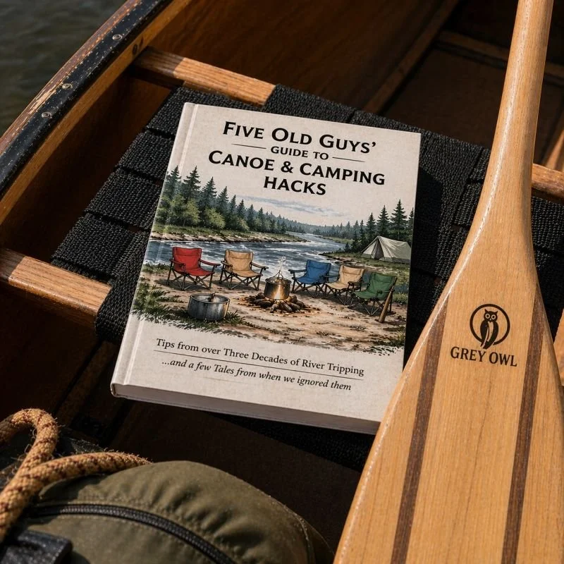 New Book: Five Old Guys' Guide to Canoe and Camping Hacks