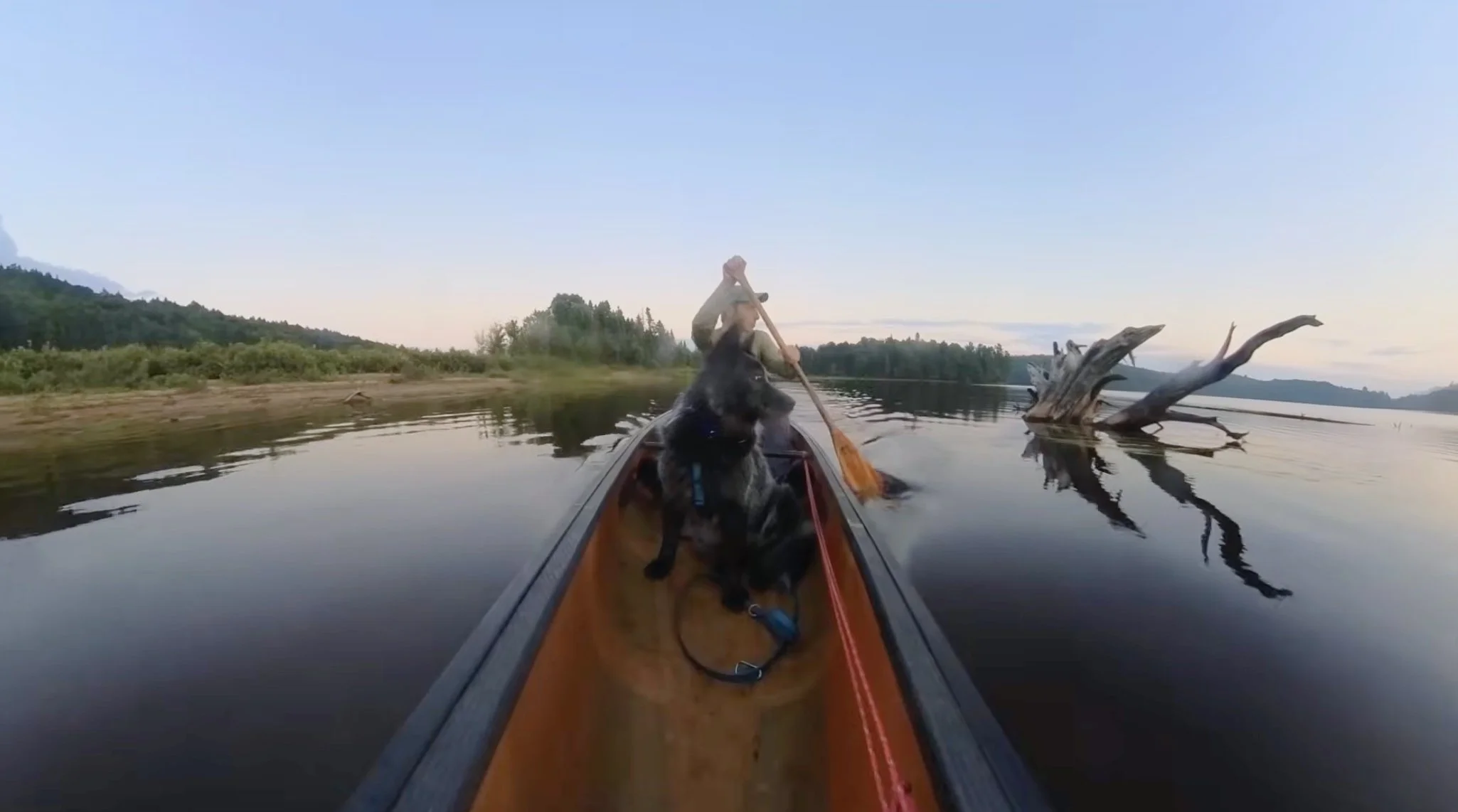 Algonquin &amp; Beyond: 4-Day Solo Canoe Trip With An Amazing Campsite