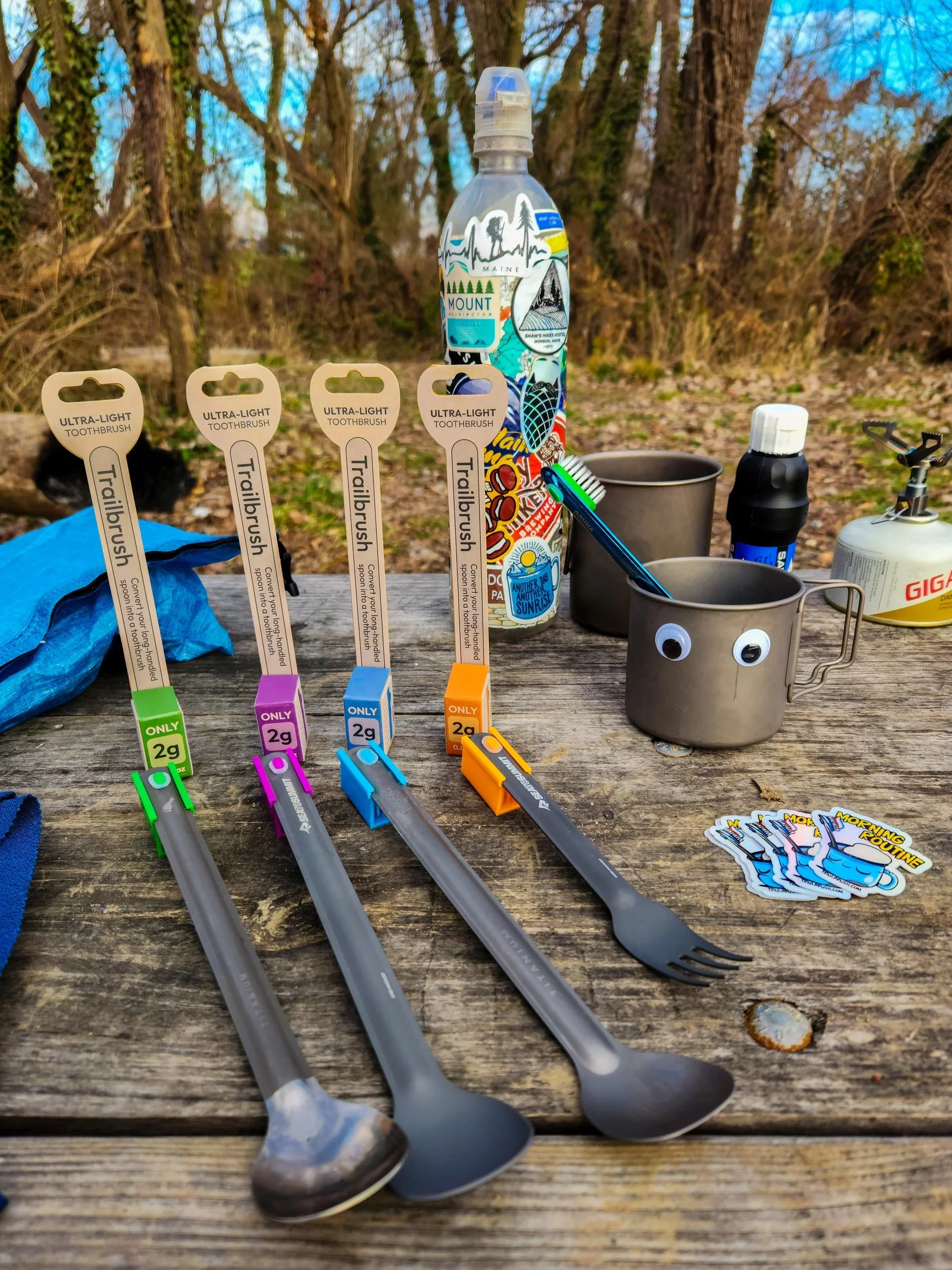Trail Brush: The Lightest Toothbrush