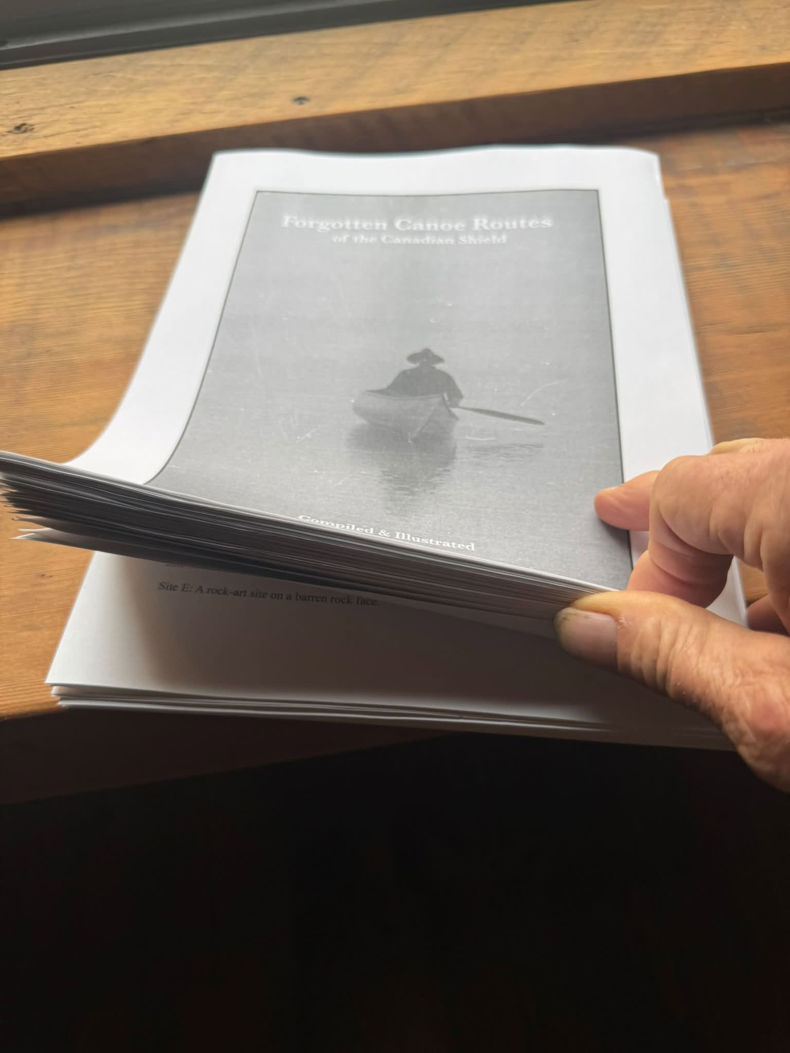 Hap Wilson Announces: Forgotten Canoe Routes of the Canadian Shield