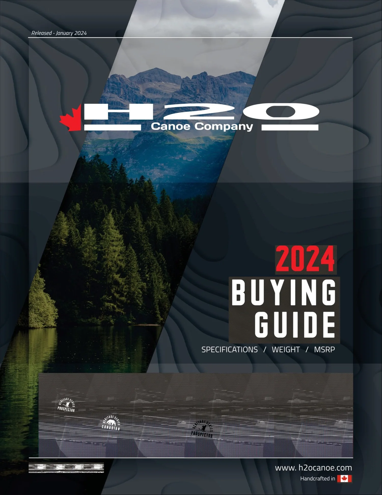 H2O Canoes Releases 2024 Buying Guide — Traversing