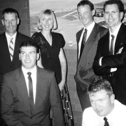 Flight Lieutenant (now Air Commodore) Kathy Dunn, Directing Staff of Charlie Syndicate, 1/90 Officer Training School.