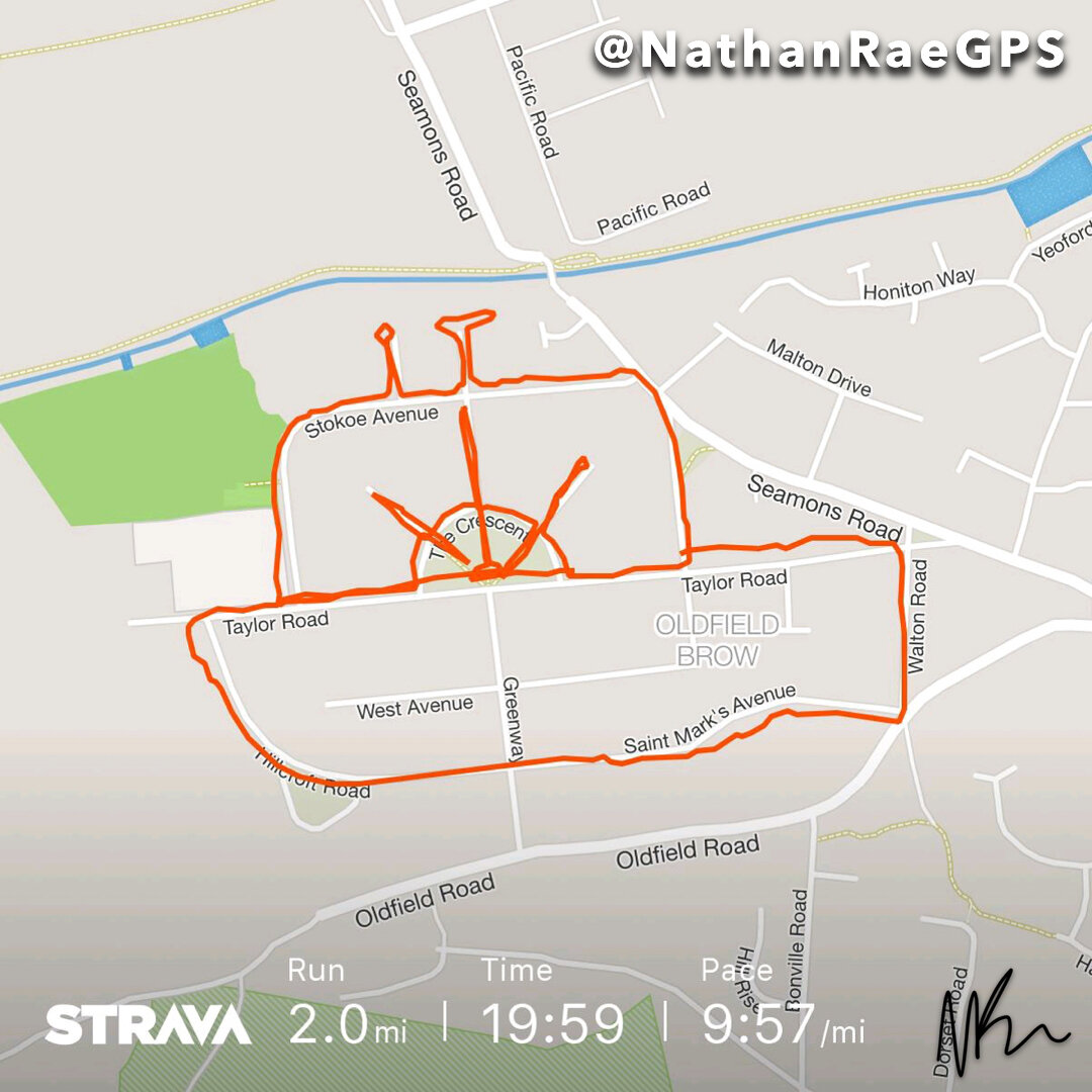 GPS Art — Nathan Rae