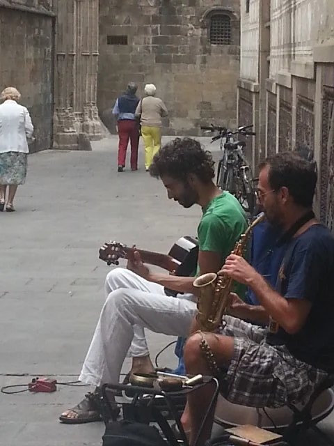 Music for just about every stroll.......especially on the weekends!!