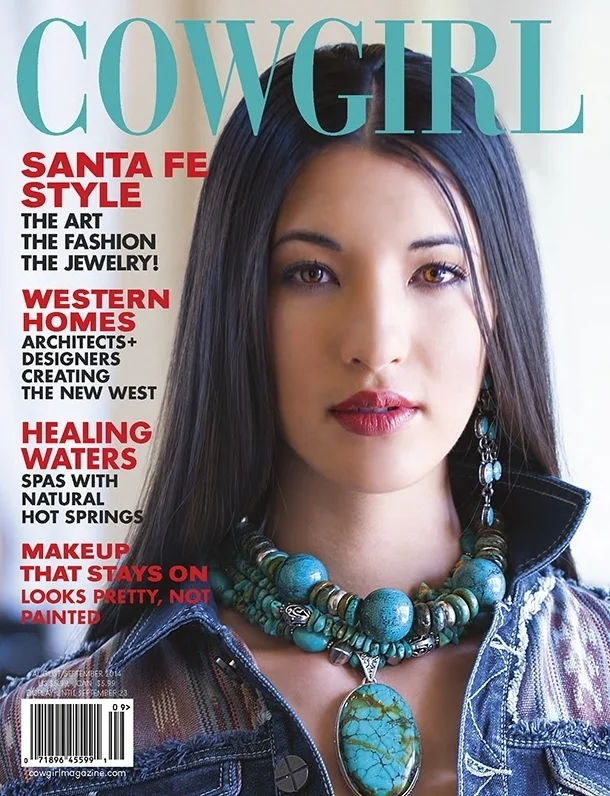 Cowgirl Magazine Aug/Sept 2014 - Western Interior Designer Feature