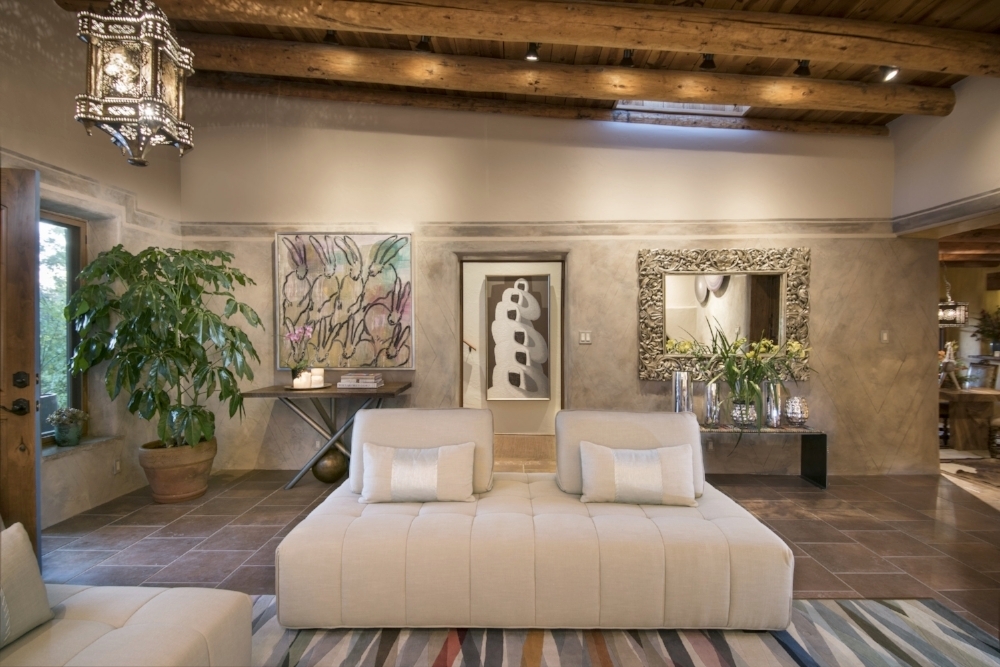 ShowHouse Santa Fe 2016-Laurie Allegretti-Art Wall.jpg