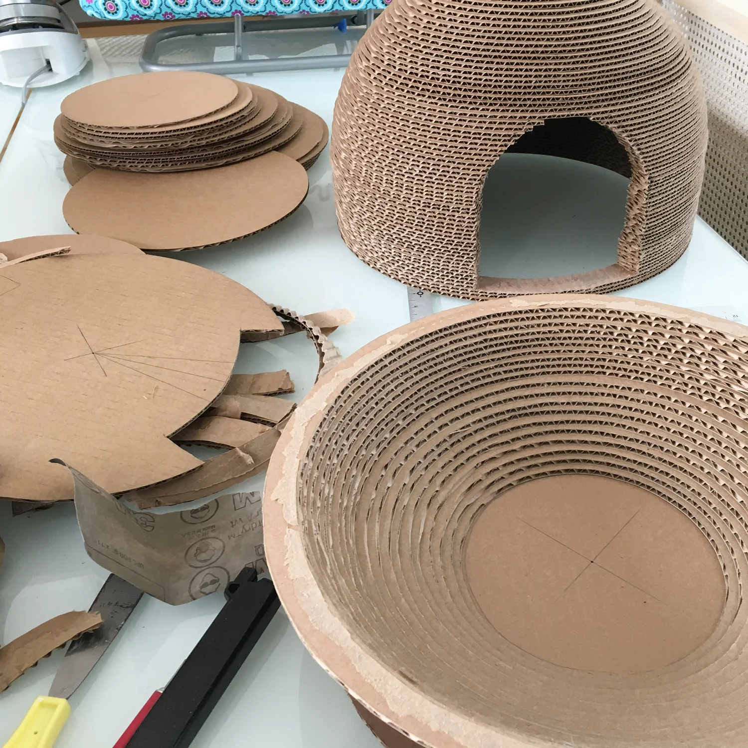 dome cat scratcher