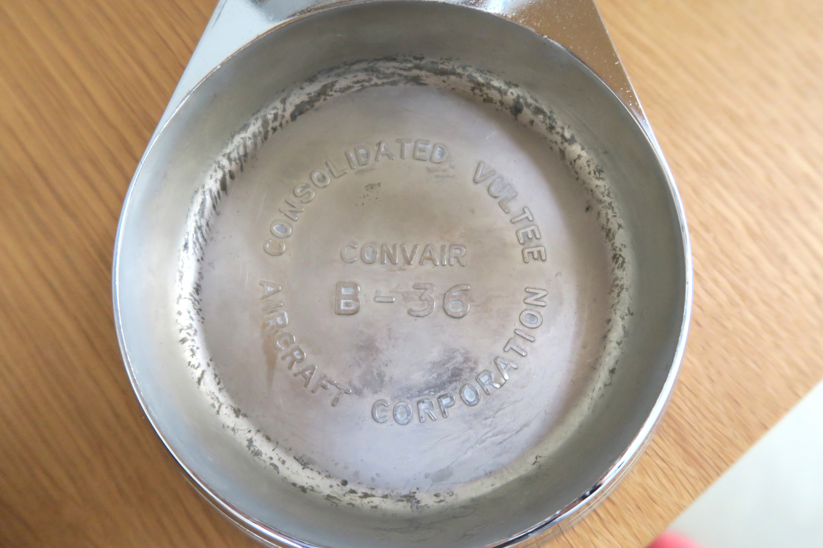 Convair B-36 Bomber Ashtray