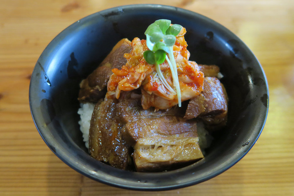 O2 Happy (Oh Happy) - Kunchi-don (Pork Belly Rice Bowl)